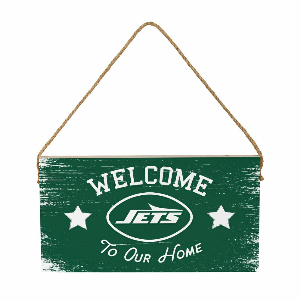 New York Jets Wood Wall Sign, 6x11 - NFL Home