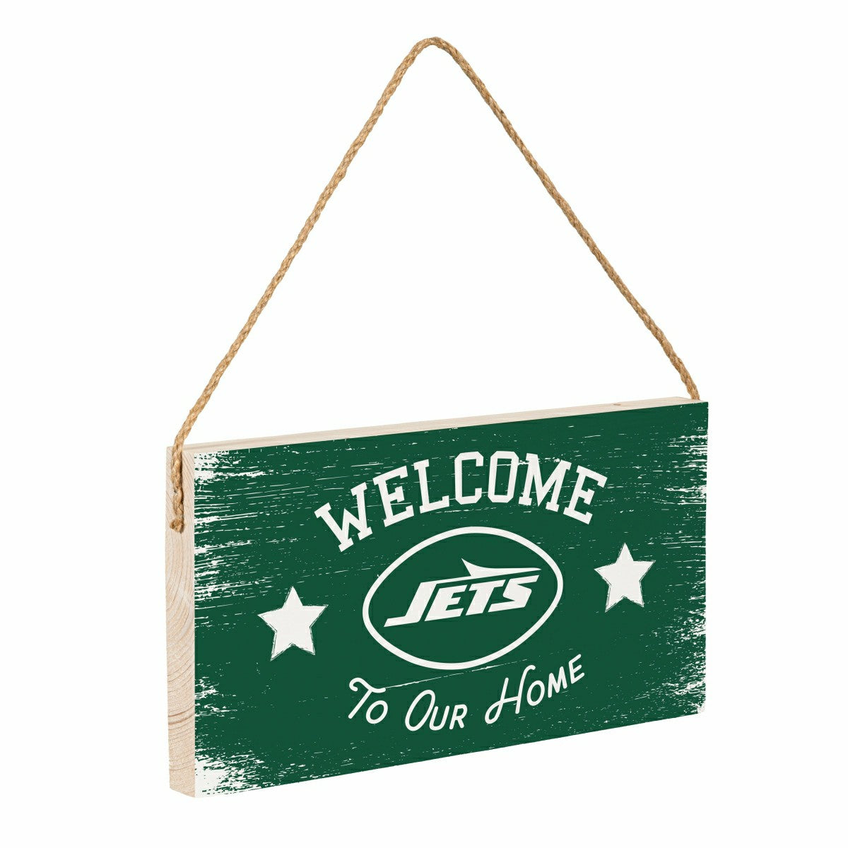 New York Jets Wood Wall Sign, 6x11 - NFL Home