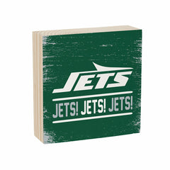 New York Jets Plock, Down Home Fans, 6x6 - NFL Home
