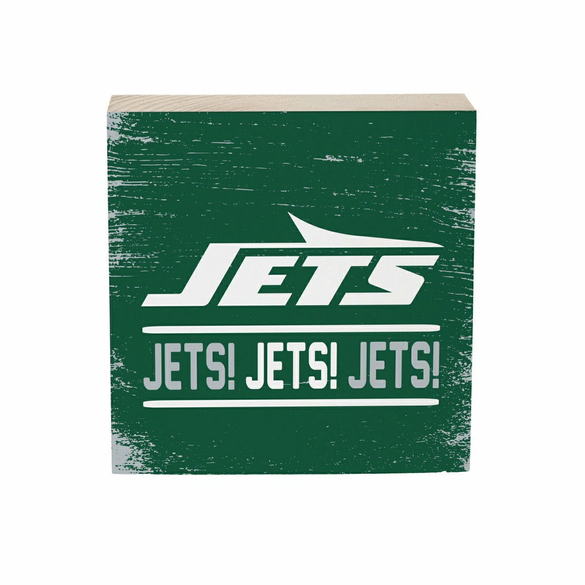 New York Jets Plock, Down Home Fans, 6x6 - NFL Home