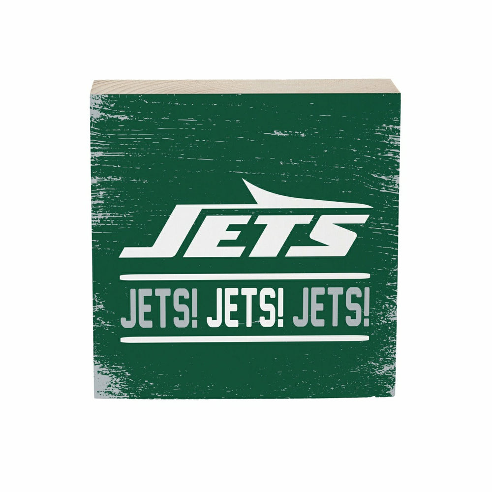 New York Jets Plock, Down Home Fans, 6x6 - NFL Home