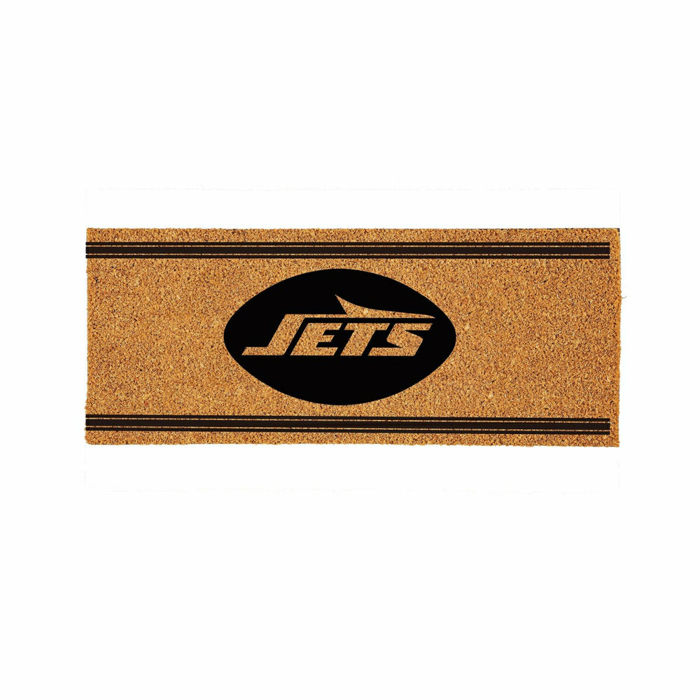 New York Jets Extra Large One Color Coir Mat, 60"x24" - NFL