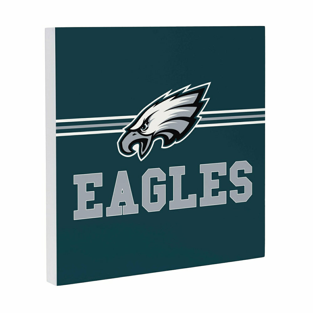 Philadelphia Eagles Wood Wall Sign, 12x12 - NFL Home