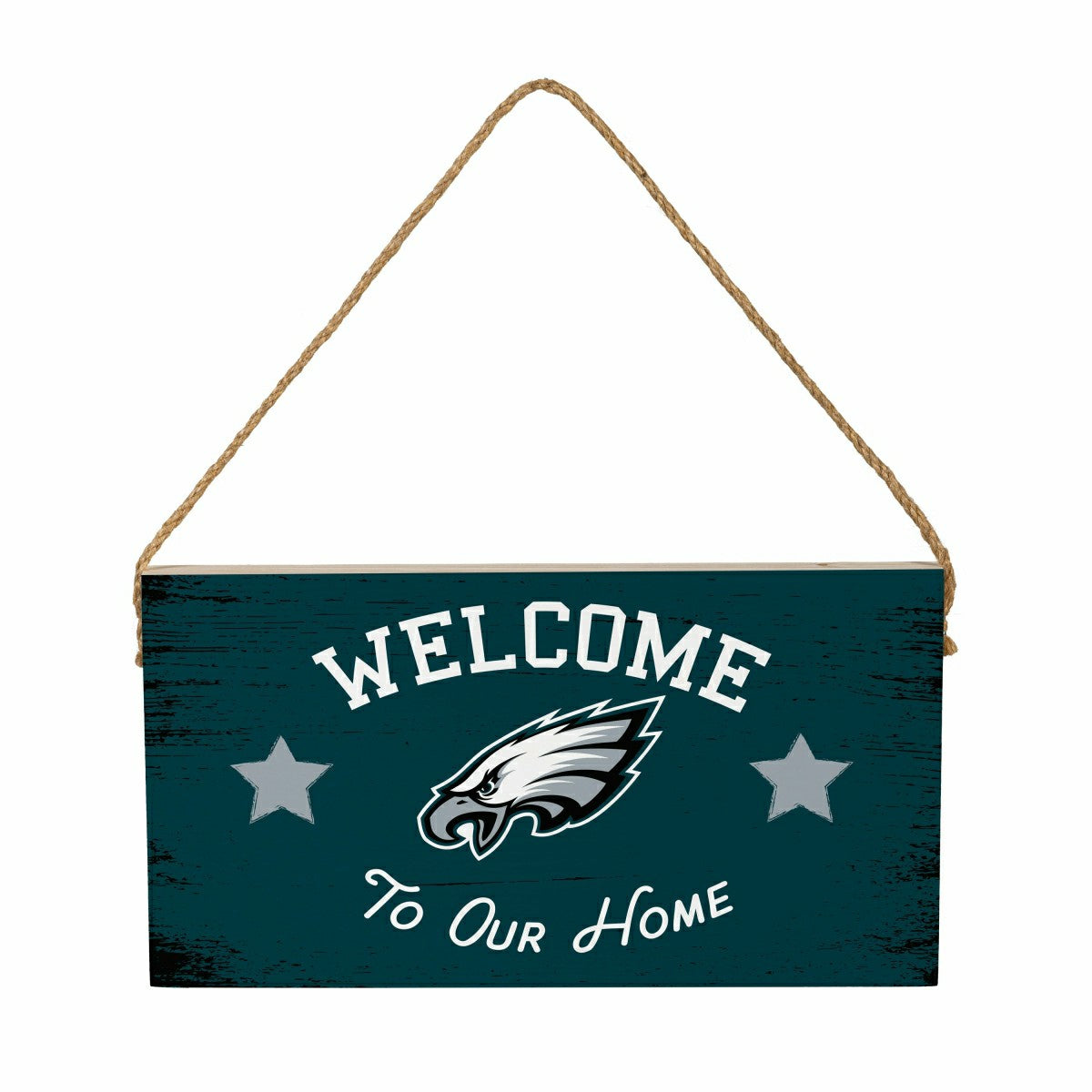 Philadelphia Eagles Wood Wall Sign, 6x11 - NFL Home