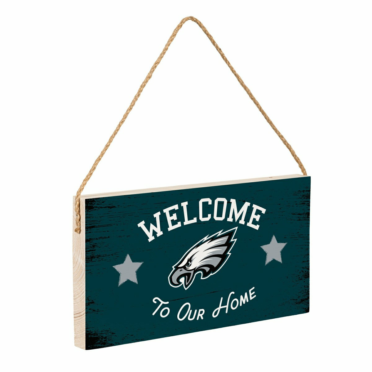 Philadelphia Eagles Wood Wall Sign, 6x11 - NFL Home