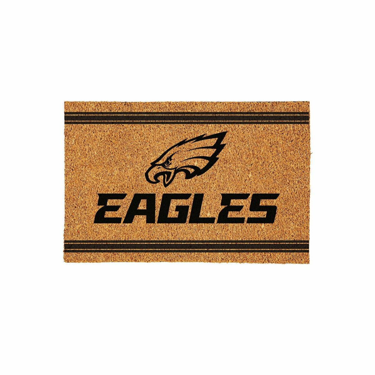 Philadelphia Eagles Large One Color Coir Mat, 36"x24" - NFL
