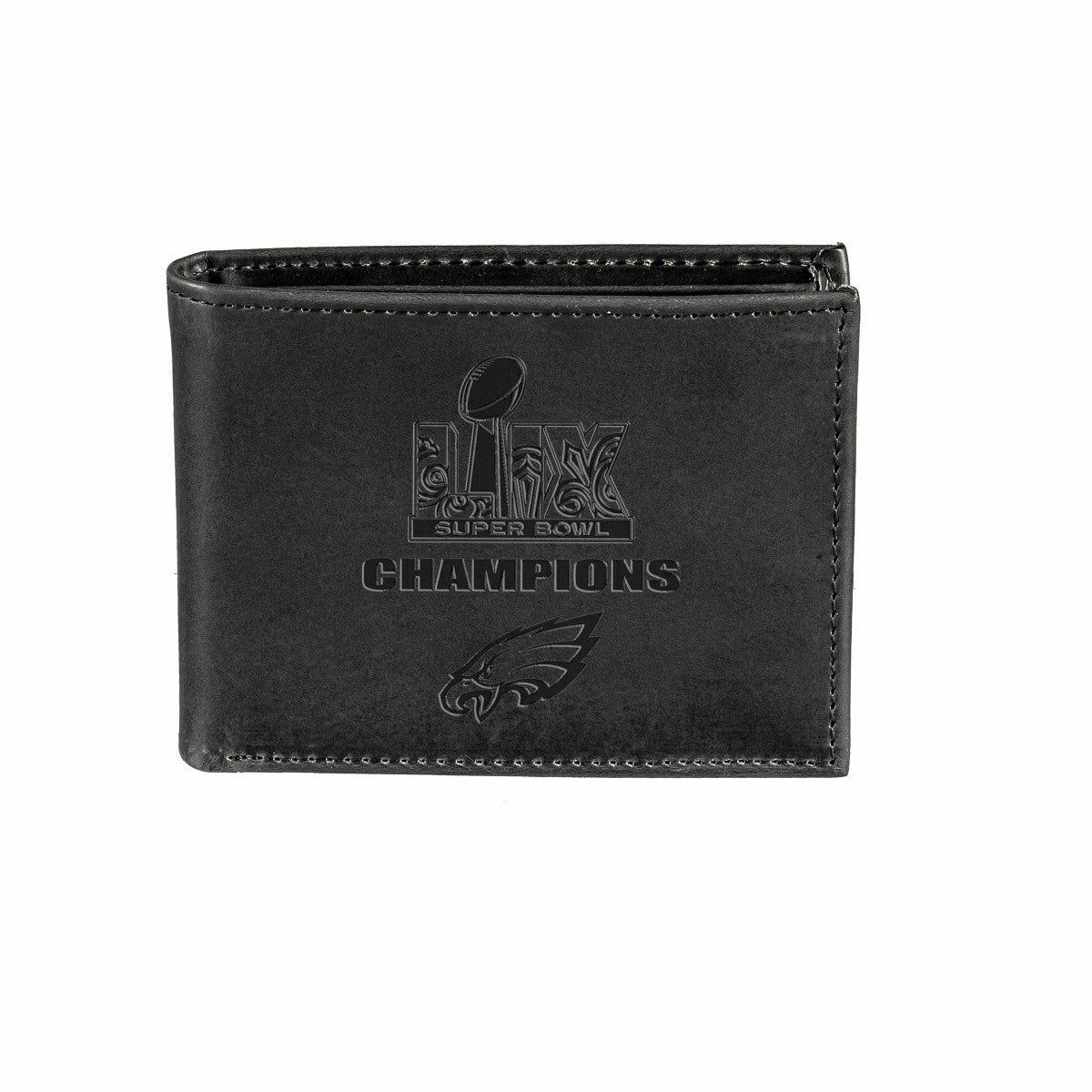 Philadelphia Eagles Super Bowl 59 Champions Wallet, Bi-fold, Black - NFL