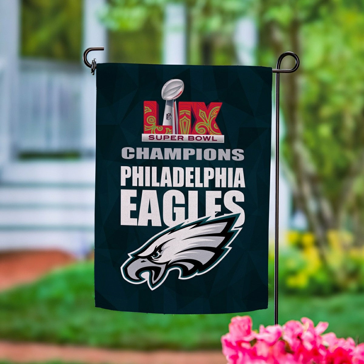 Philadelphia Eagles Super Bowl 59 Champions Flag, GDN - NFL