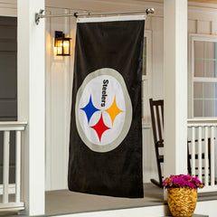 Pittsburgh Steelers Single Sided Estate Flag with 2 Grommets, 3'x5' - NFL Home