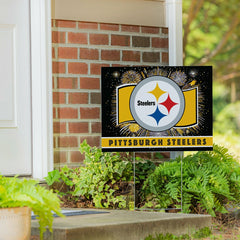 Pittsburgh Steelers Yard Sign, Patriotic - NFL Home