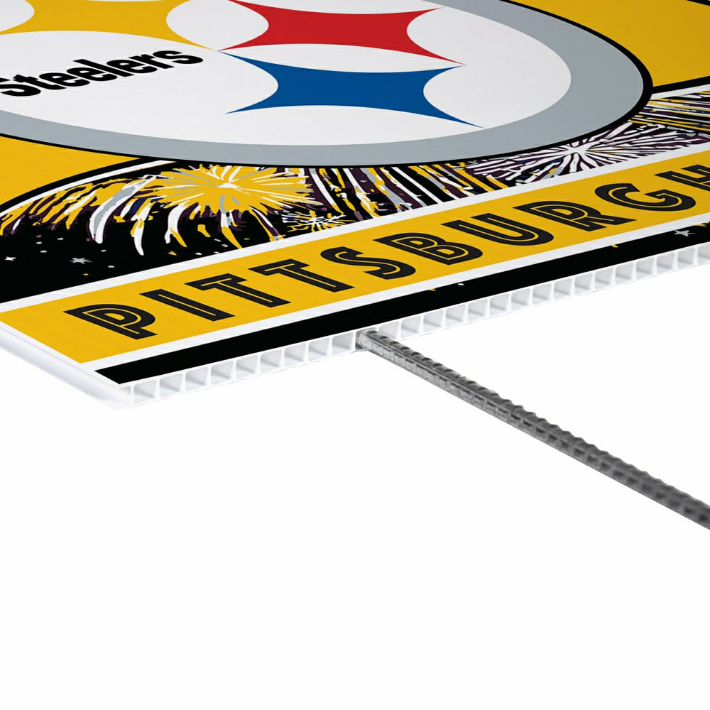 Pittsburgh Steelers Yard Sign, Patriotic - NFL Home