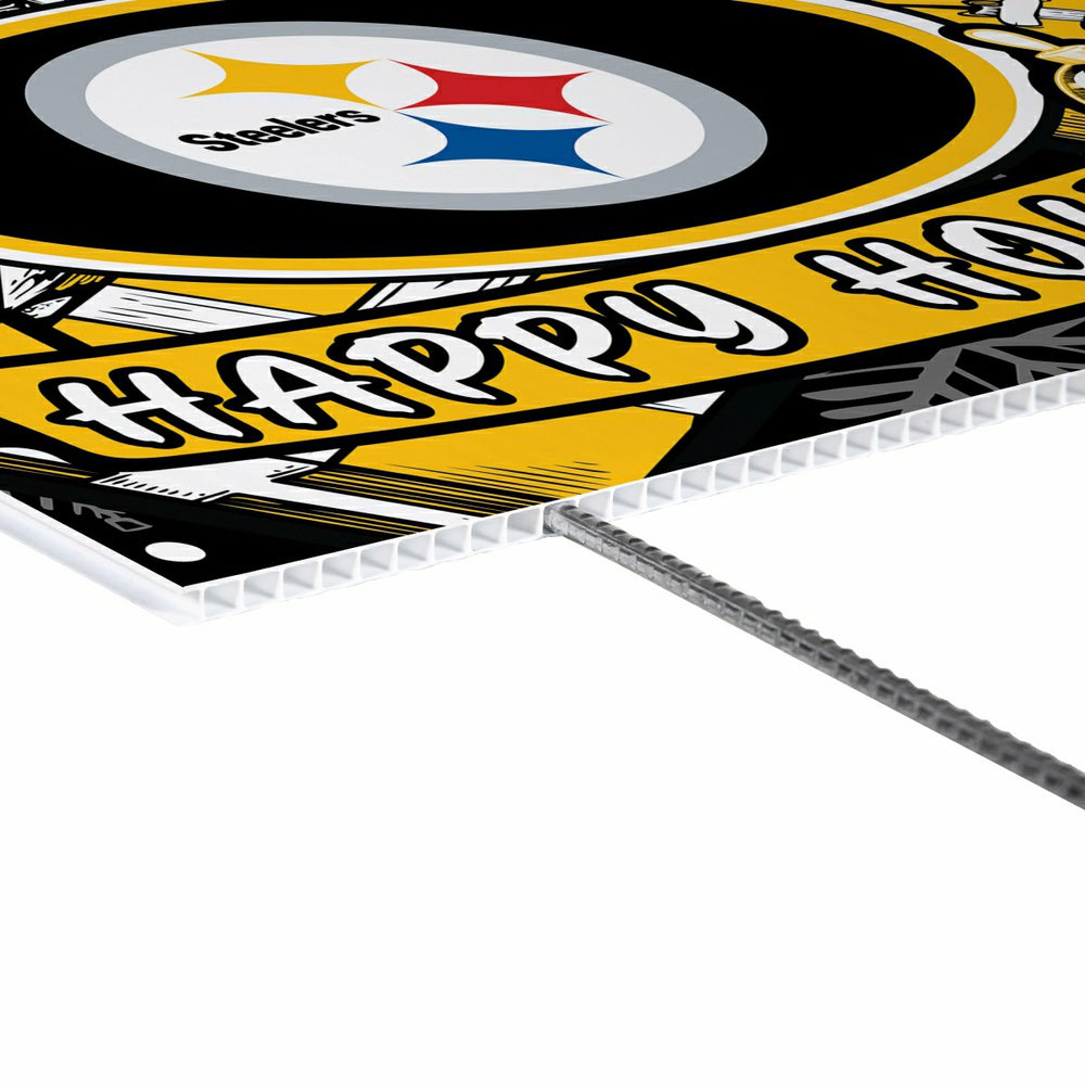 Pittsburgh Steelers Yard Sign, Holiday - NFL Home
