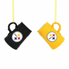 Pittsburgh Steelers Ceramic Mini Stein, 3oz, set of 2 - NFL Home