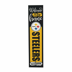 47" Double Sided Leaner, Pittsburgh Steelers, Halloween - NFL Home