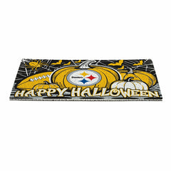 Pittsburgh Steelers Halloween PVC Mat, 28"x16" - NFL