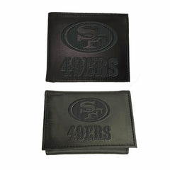 San Francisco 49ers, Bi-Fold and Tri-Fold Wallet Gift Set, Black - NFL Home