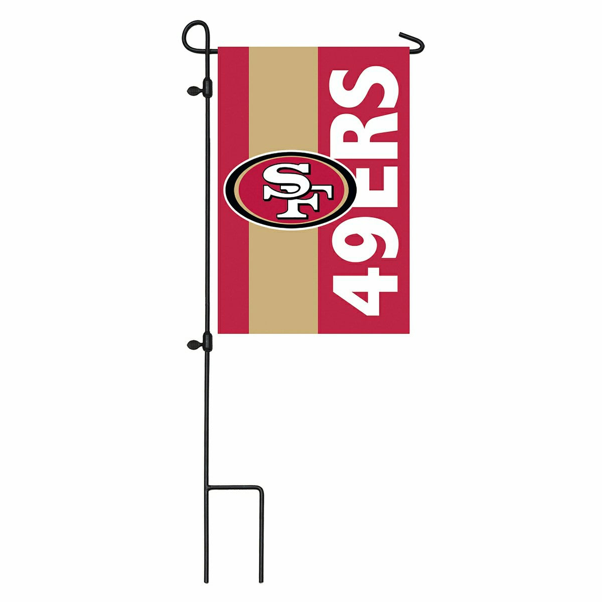 San Francisco 49ers Embellished Garden Flag - NFL Home