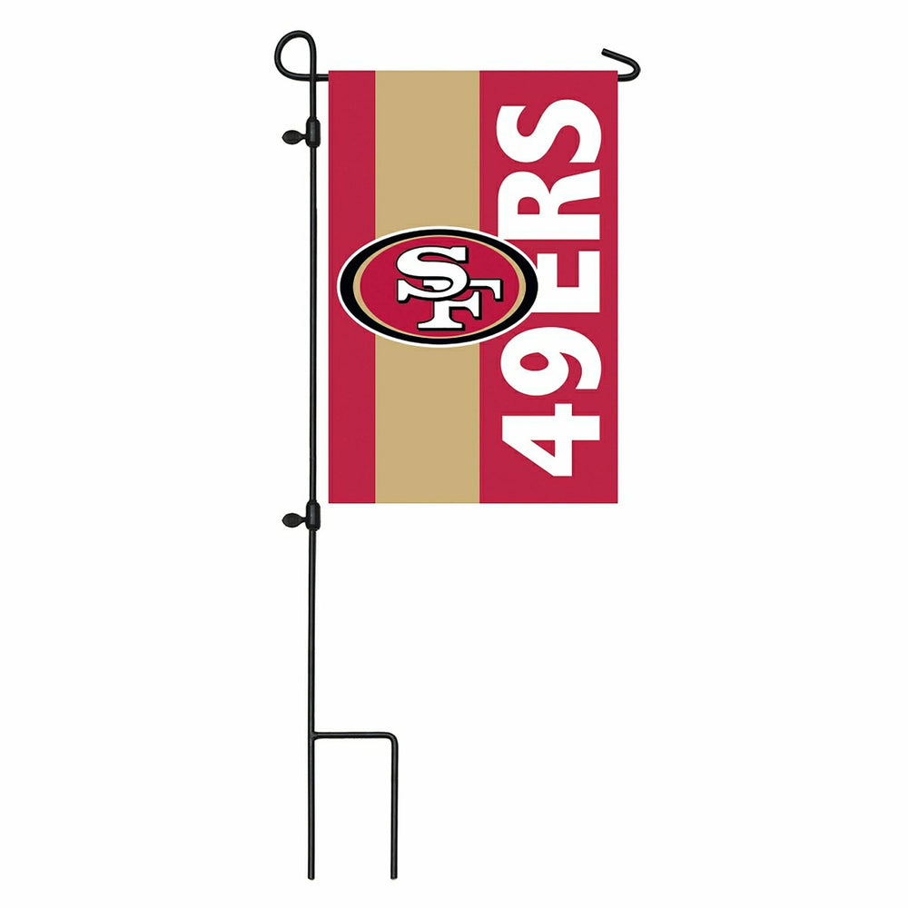 San Francisco 49ers Embellished Garden Flag - NFL Home