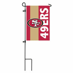 San Francisco 49ers Embellished Garden Flag - NFL Home
