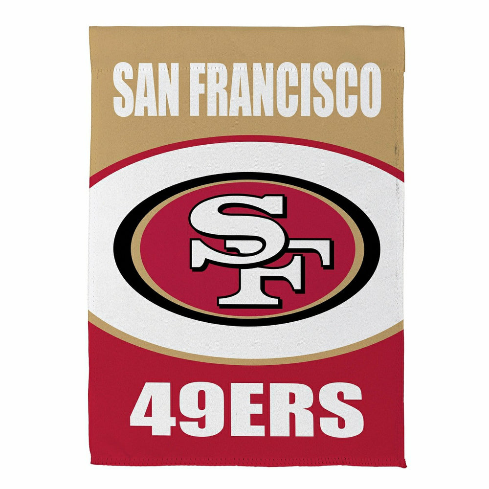 San Francisco 49ers Suede Flag, House - NFL