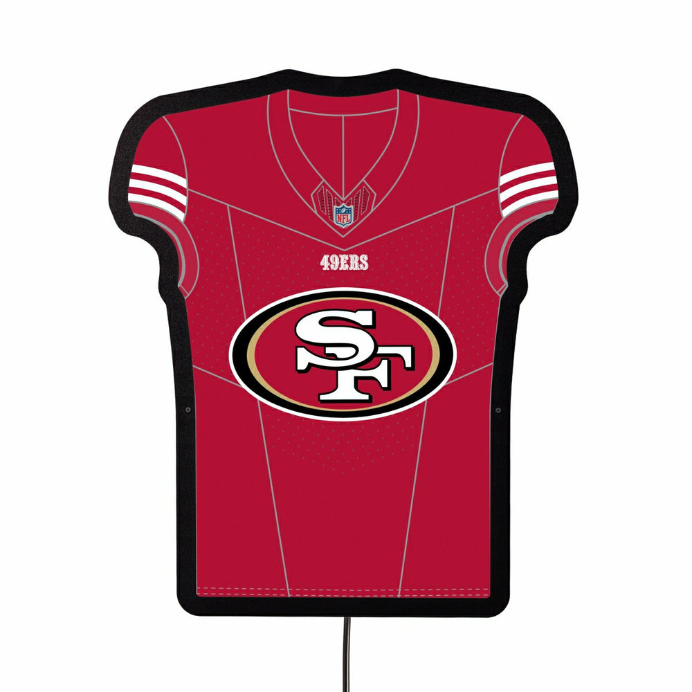 San Francisco 49ers NFL Football Jersey Edgelite LED Decor - NFL