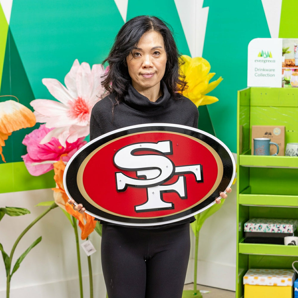 San Francisco 49ers Premier Metal Wall Art - NFL Home