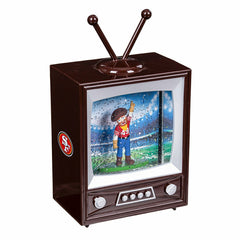 San Francisco 49ers Vintage TV Water Lantern - NFL Home