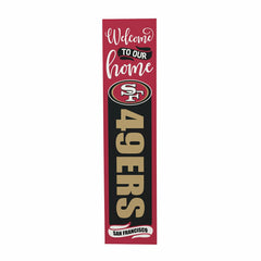 47" Double Sided Leaner, San Francisco 49ers, Halloween - NFL Home