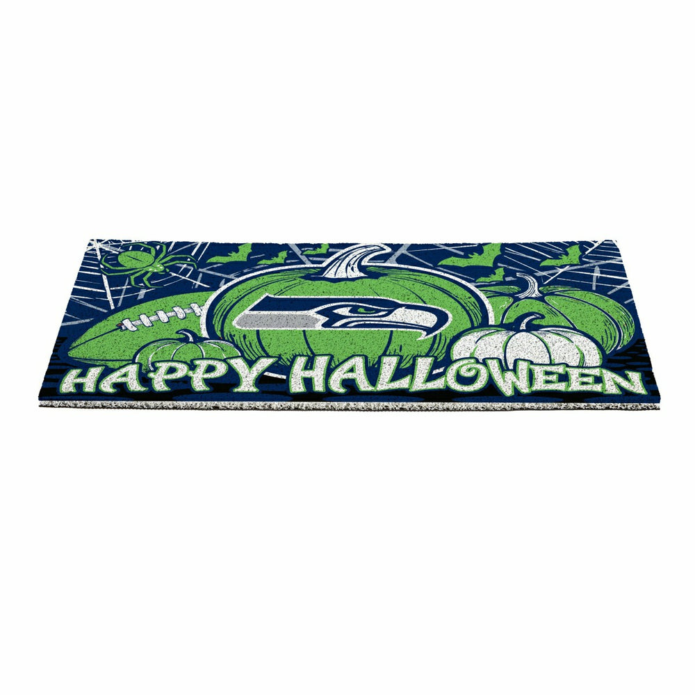 Seattle Seahawks Halloween PVC Mat, 28"x16" - NFL