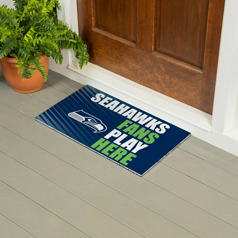 Seattle Seahawks Fan Mat, 28"x16" - NFL