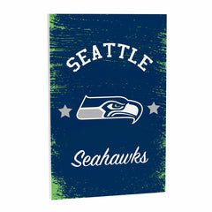 Seattle Seahawks Wood Wall Sign, 16x24 - NFL Home
