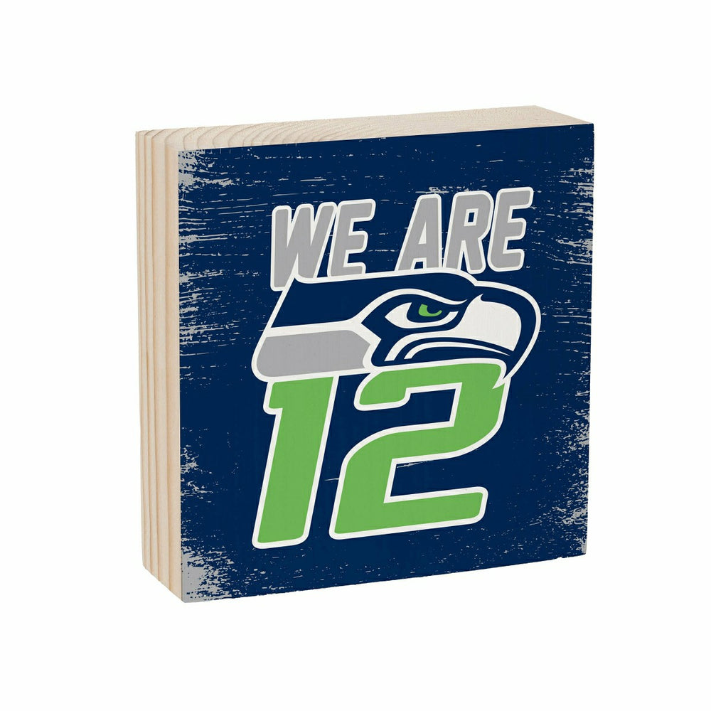 Seattle Seahawks Plock, Down Home Fans, 6x6 - NFL Home