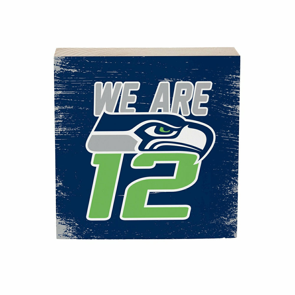 Seattle Seahawks Plock, Down Home Fans, 6x6 - NFL Home