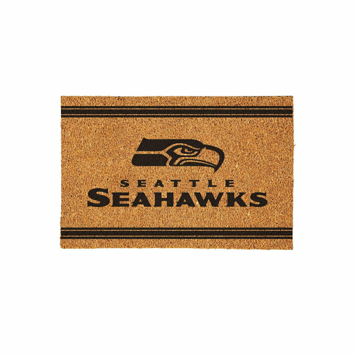 Seattle Seahawks Large One Color Coir Mat, 36"x24" - NFL