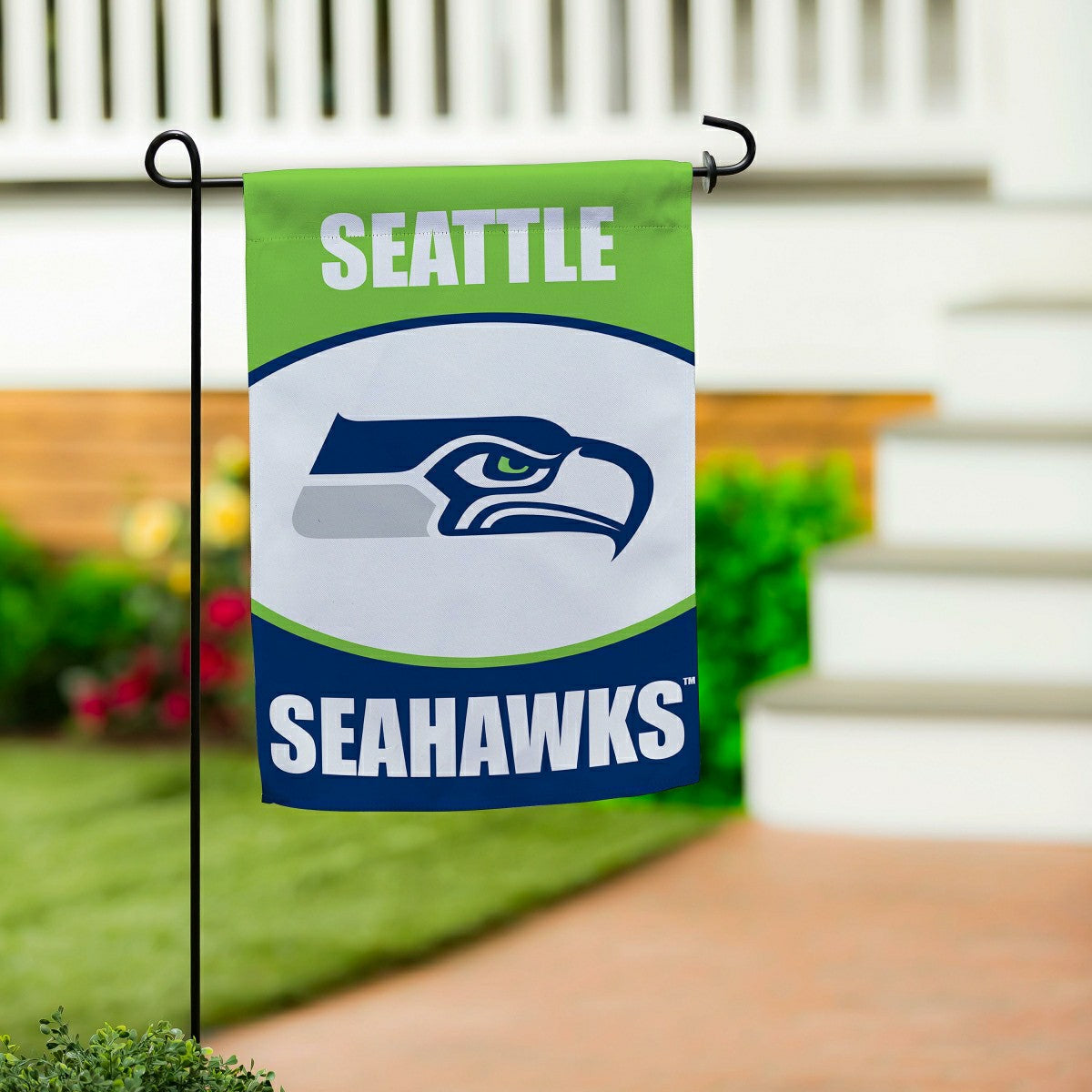 Seattle Seahawks Suede Garden Flag - NFL