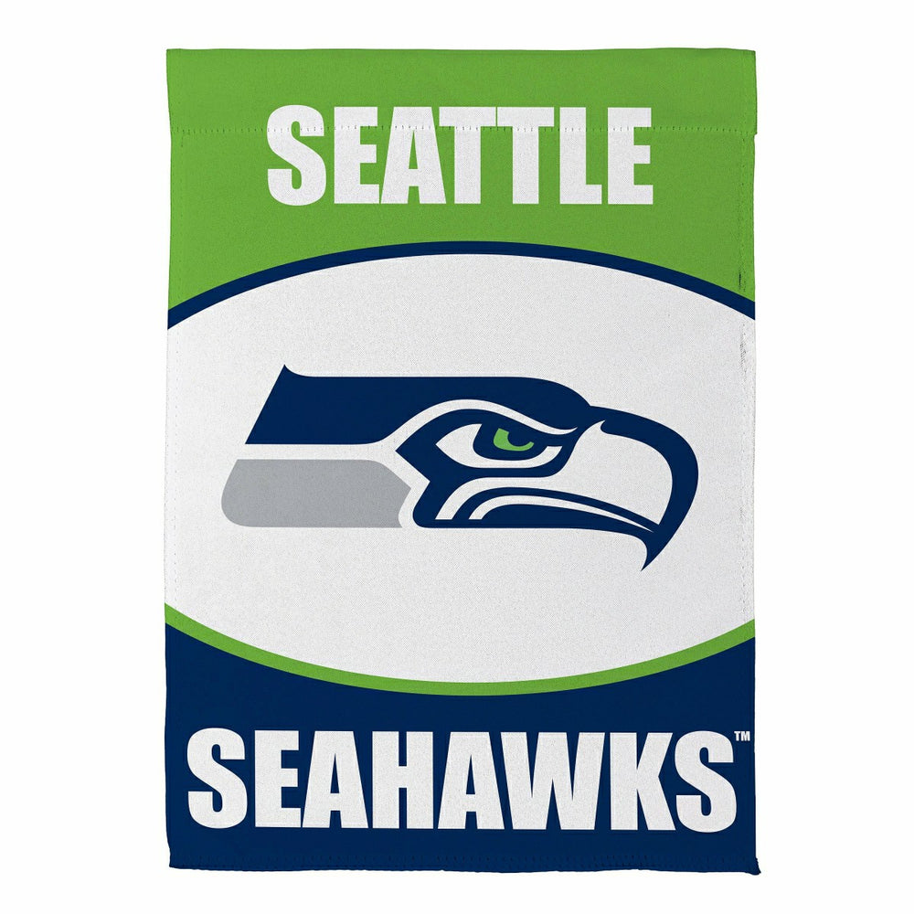 Seattle Seahawks Suede Garden Flag - NFL