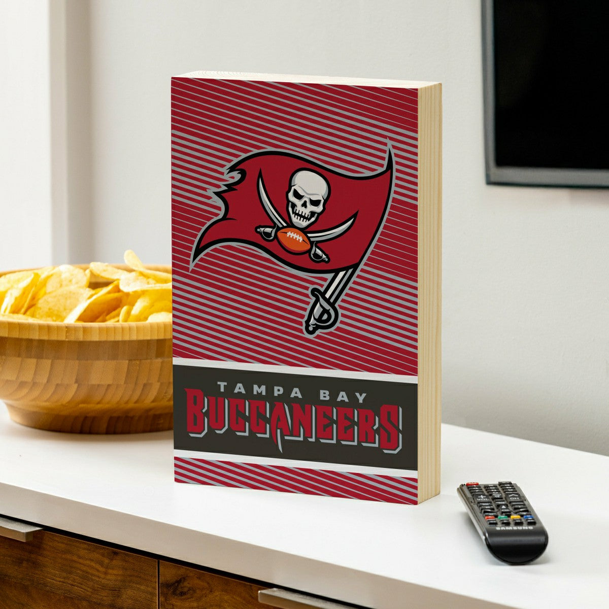 Tampa Bay Buccaneers Plock, Down Home Fans, 8x12 - NFL Home