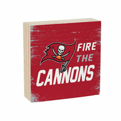 Tampa Bay Buccaneers Plock, Down Home Fans, 6x6 - NFL Home