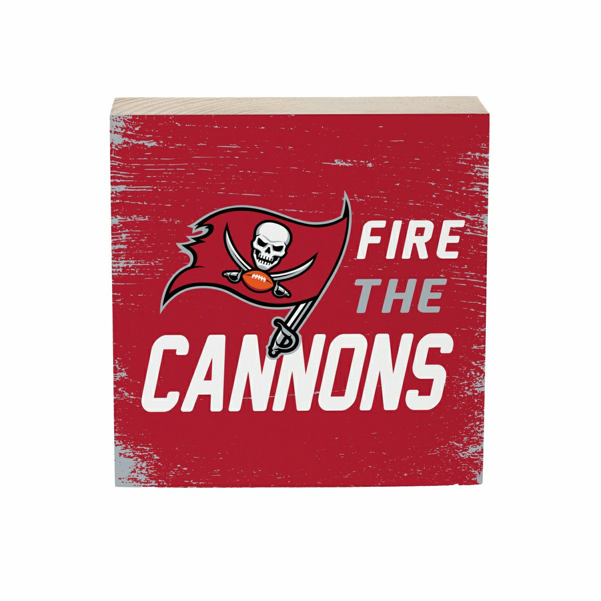 Tampa Bay Buccaneers Plock, Down Home Fans, 6x6 - NFL Home