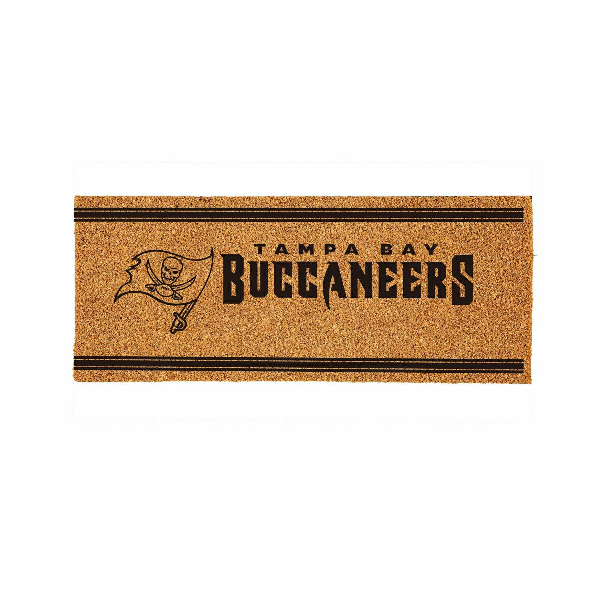 Tampa Bay Buccaneers Extra Large One Color Coir Mat, 60"x24" - NFL