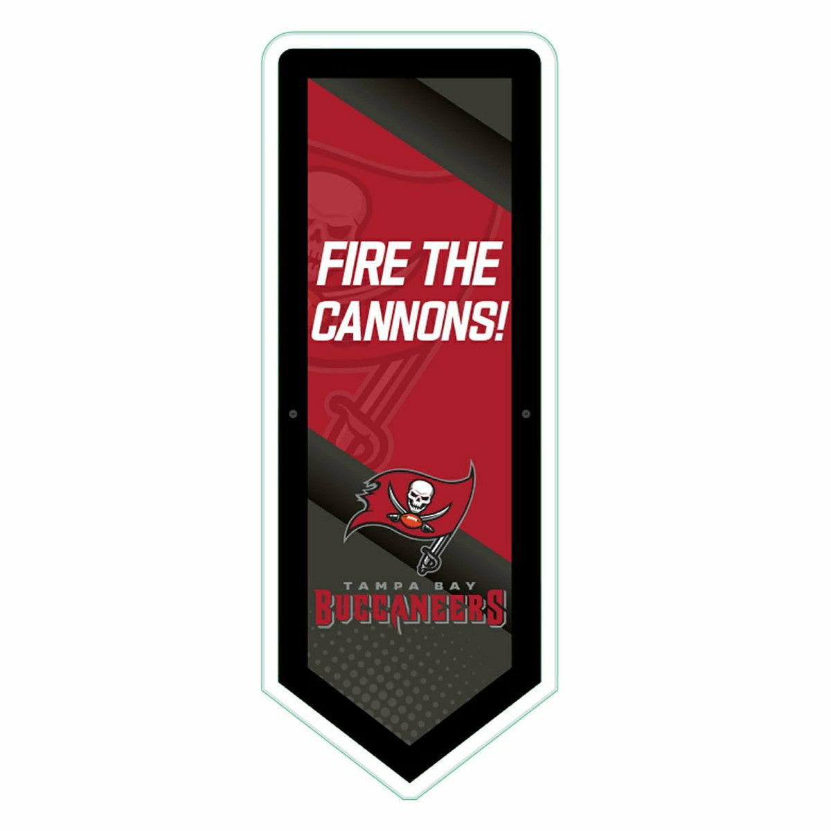 LED Wall Decor, Pennant, Tampa Bay Buccaneers - NFL Home