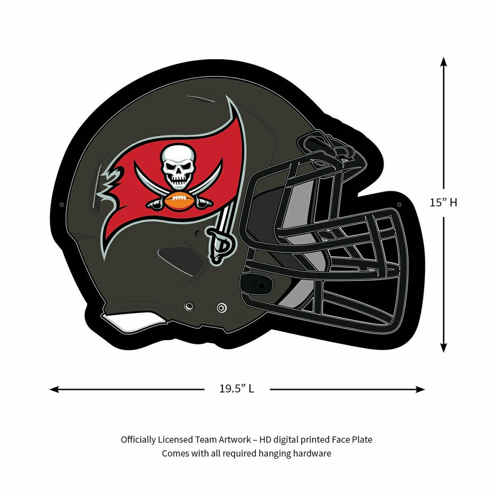 LED Wall Decor, Helmet, Tampa Bay Buccaneers - NFL Home