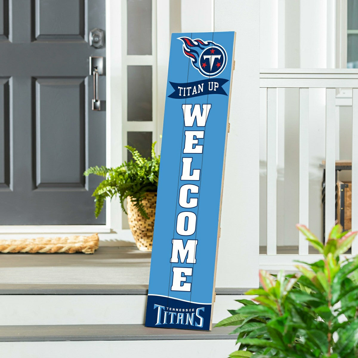 Tennessee Titans Large Single Sided Leaner, 46" - NFL Home