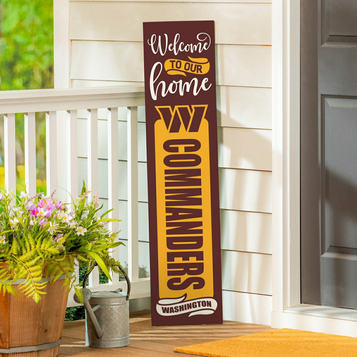 47" Double Sided Leaner, Washington Commanders, Halloween - NFL Home