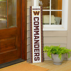 47" Double Sided Leaner, Washington Commanders, Christmas - NFL Home