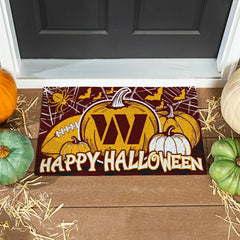 Washington Commanders Halloween PVC Mat, 28"x16" - NFL