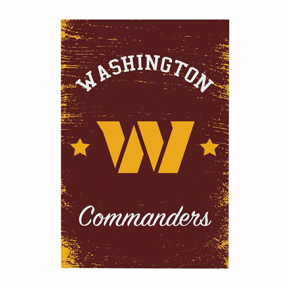 Washington Commanders Wood Wall Sign, 16x24 - NFL Home