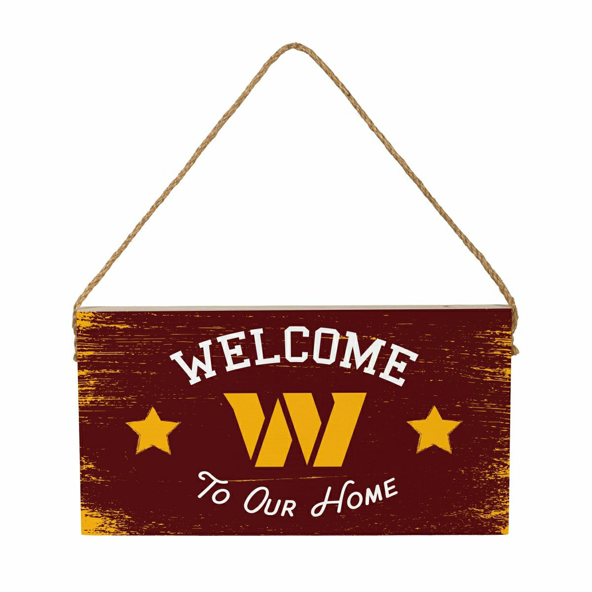 Washington Commanders Wood Wall Sign, 6x11 - NFL Home
