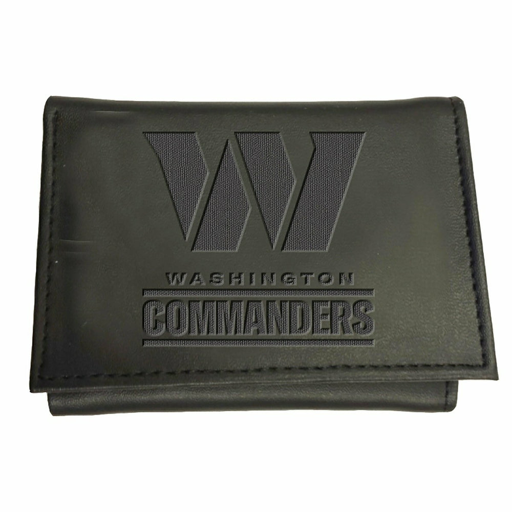 Washington Commanders, Tri-Fold Wallet, Black - NFL Home