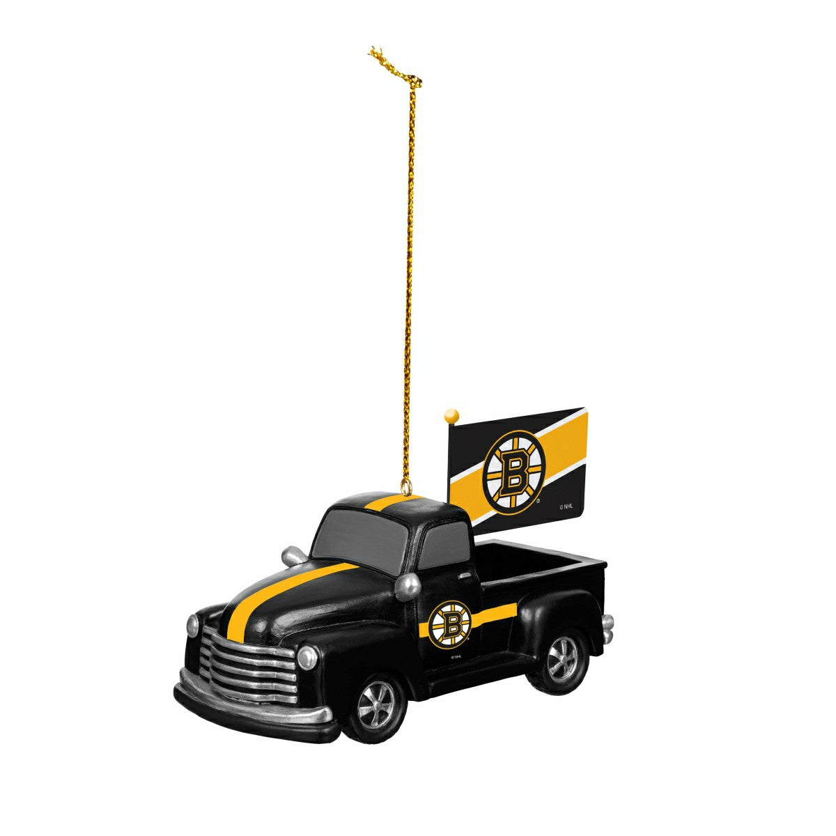 Boston Bruins Rally Truck Ornament, Set of 2 - NHL Home